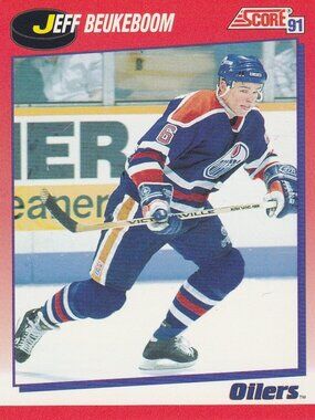 Jeff Beukeboom - Score 91 Hockey Card